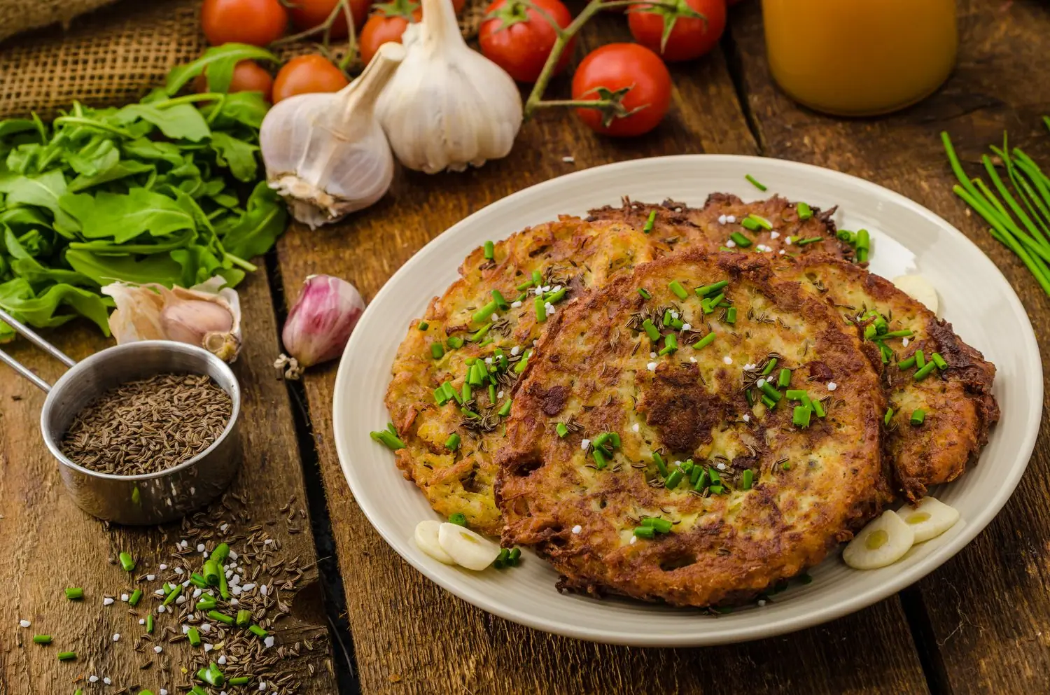 Bezglutenowe placki z warzyw na szybki lunch