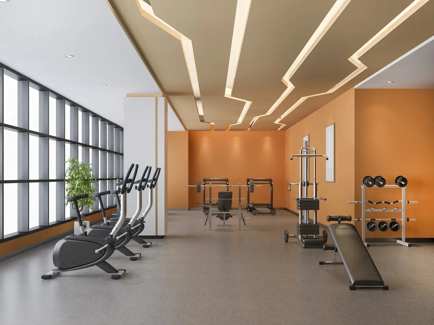 Jak dobrać oświetlenie do domowej strefy fitness